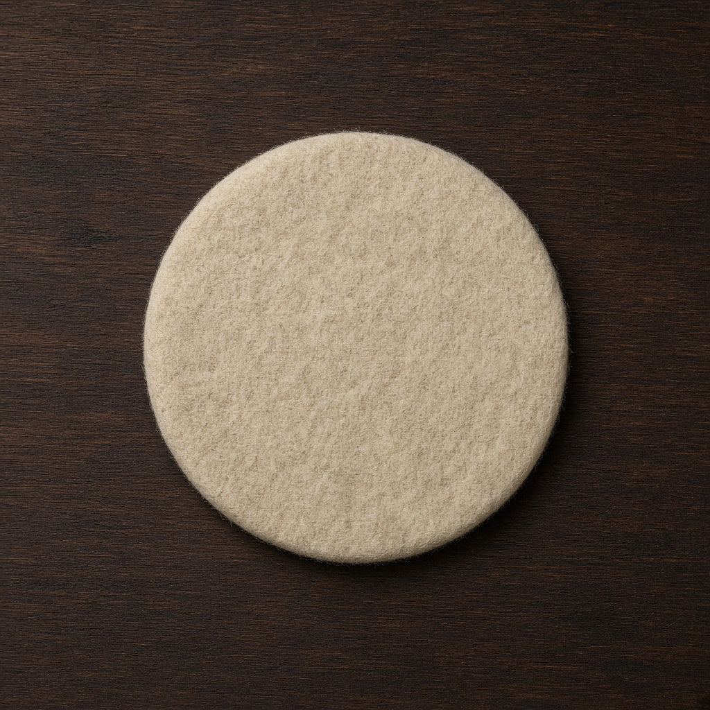 Wool felt coaster