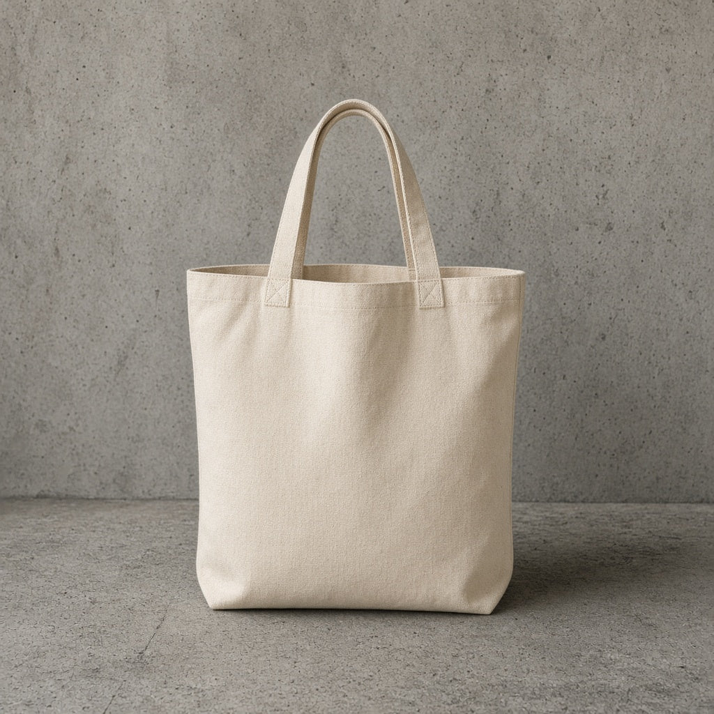 Natural cotton tote