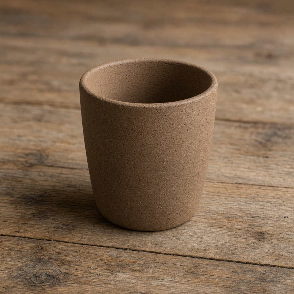 Clay tumbler