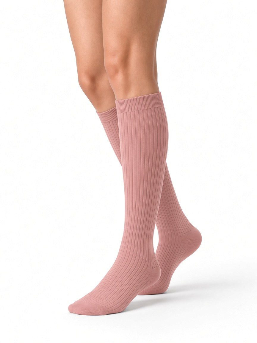 bamboo-compression-socks Blush Pink