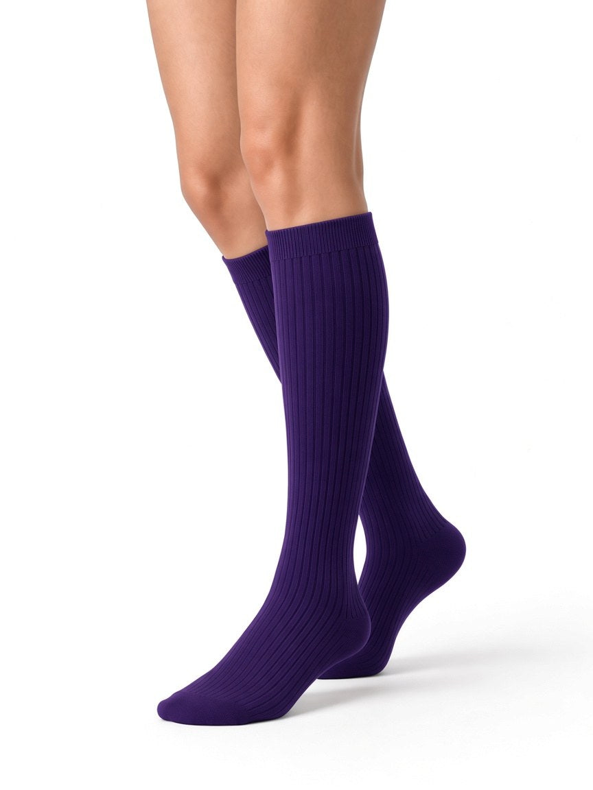 bamboo-compression-socks Deep Purple
